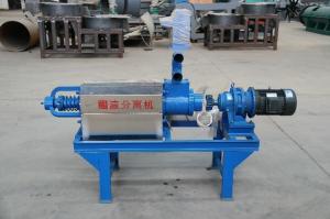 家畜の鶏牛肥料の排水機械3t/H