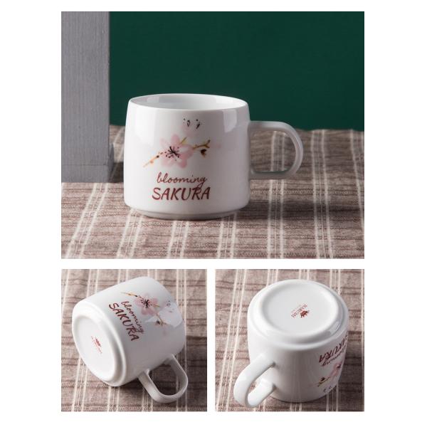 Japanese Cherry Blossom White Round Rectangle Square Baking Dessert Bowl Restaurant Ceramic Dinner Plate And Mug