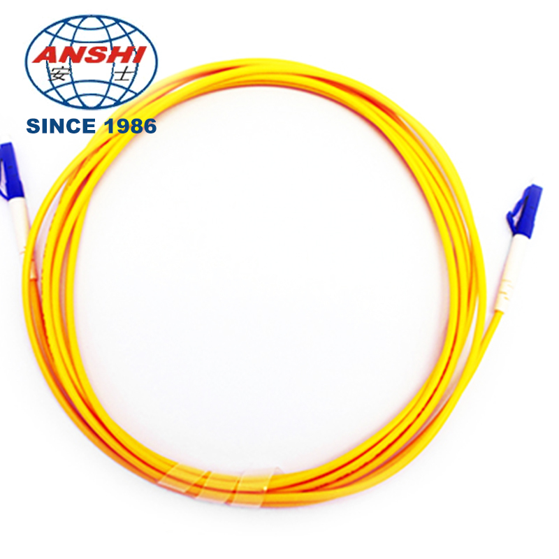 Communication Manufacturer 90 Degree Bent Boot Lc Sm Sx Fiber Optic Patch Cord Connector