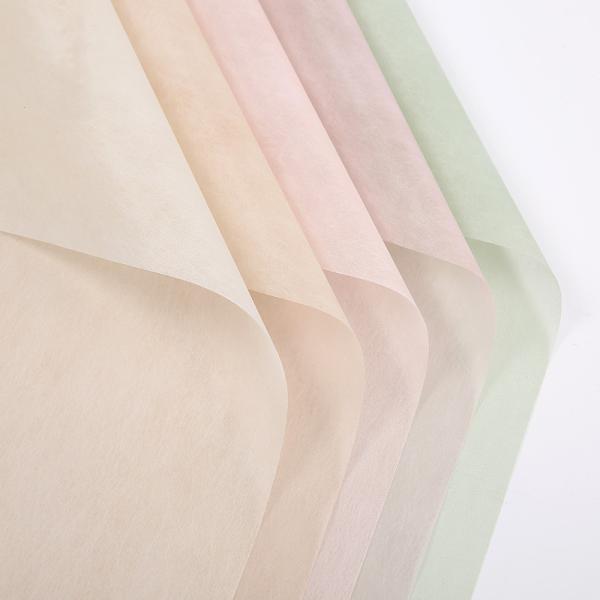 Plain Colors Nonwoven Bouquet Packing Paper 25gsm Ecofriendly Wrapping Paper