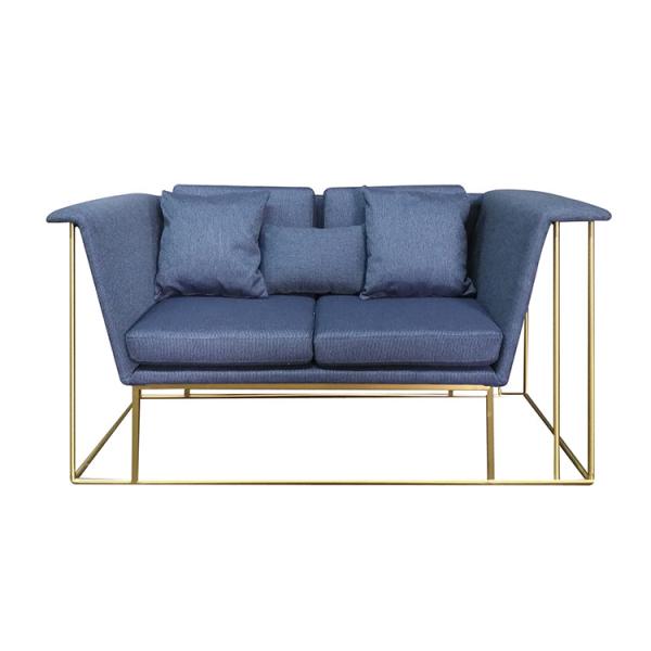 Shopping Mall Stainless Steel Sofa Frame Corrosion Resistant