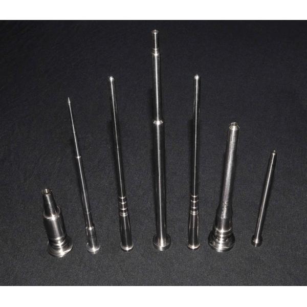 Custom Mold Core Pins for Cosmetic Packaging Molds - SKD61 S136 Material, 48-52HRC Hardness, Precision CNC Machined