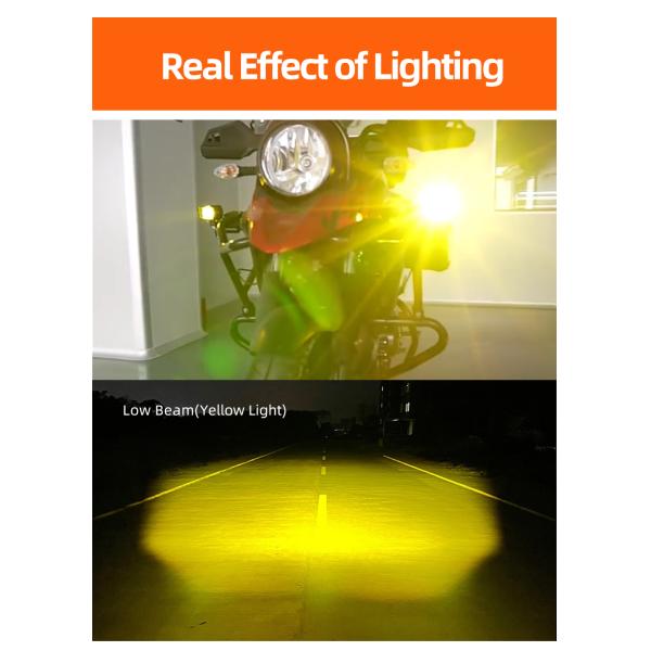 20000Lm 60W светодиодные мотоциклетные фонари 16В светодиодные фары