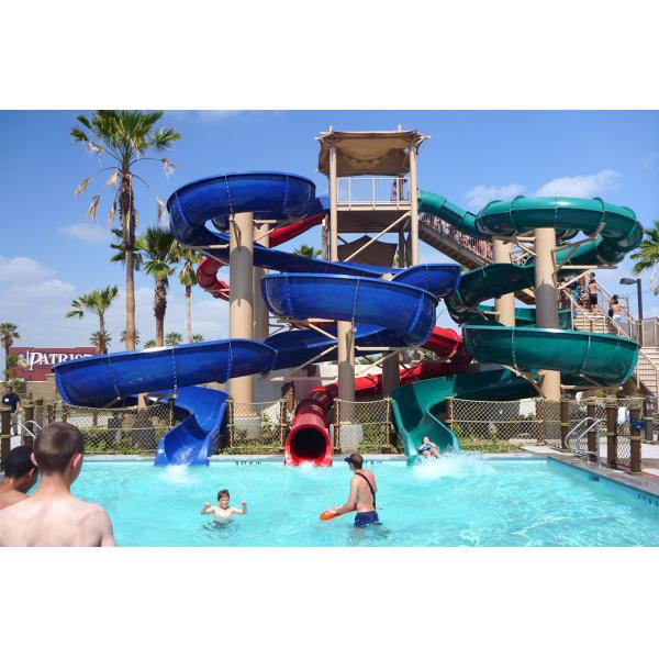 New Commercial Water Parks Slide Parts Design Fiberglass Water Bowl Slide Pieces for Sale