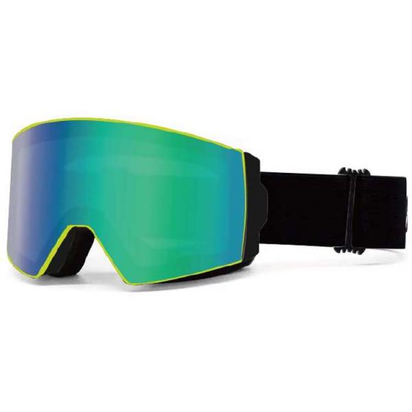 Adjustable Anti Slip Strap and Optional Foam Magnetic Snowboard Goggle for Snowy Days