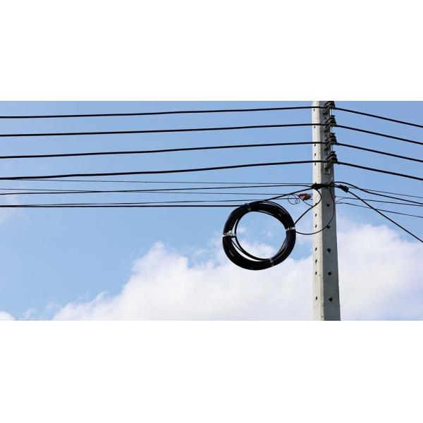 Самоподдерживающийся волоконно-оптический FTTH кабель 1/2 волоконный антенна