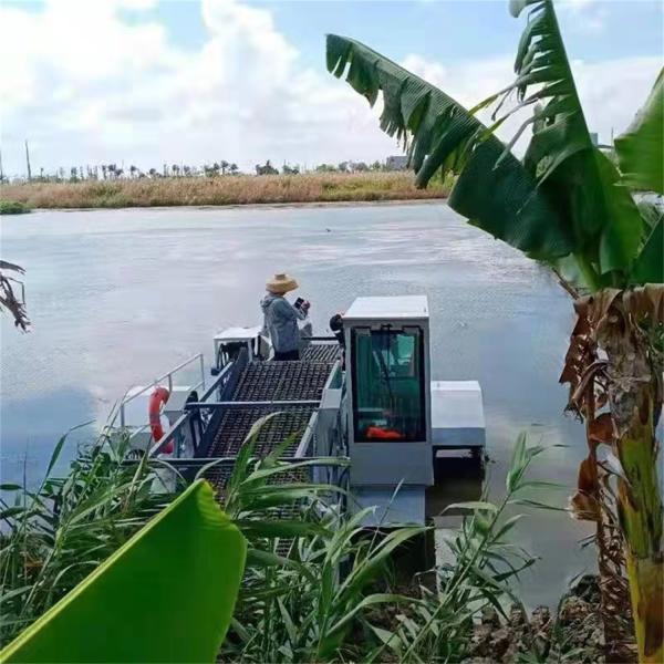 Automatic Harvester for Seaweed/Lake Garbage/Duckweed/Water Hyacinth/Aquatic Plants/River Garbage