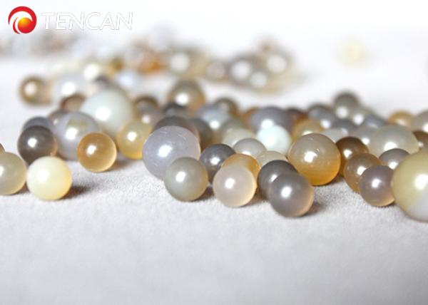 Polishing Surface Durable Agate Mill Ball 5-30mm 6% MgO Cao Mn2O3 7.2 Mohs
