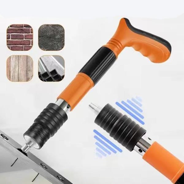 Max Nail Length 1 1/2IN Low Noise Manual Concrete Nail Gun Cartridge Mini Ceiling Tool