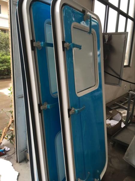 Porte étanche aux intempéries marine en alliage d'aluminium avec fenêtre certifiée CCS
