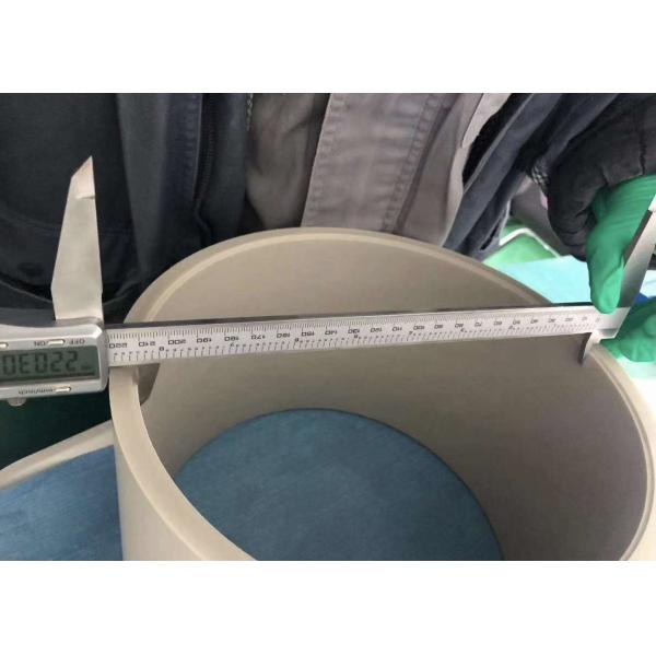 Трубка нитрида алюминия сопротивления изоляции керамическая с сопротивлением дуг