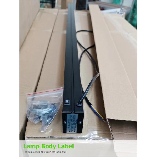 disipador de calor de aluminio de iluminación pendiente linear blanco de 36W 3600lm los 47in LED