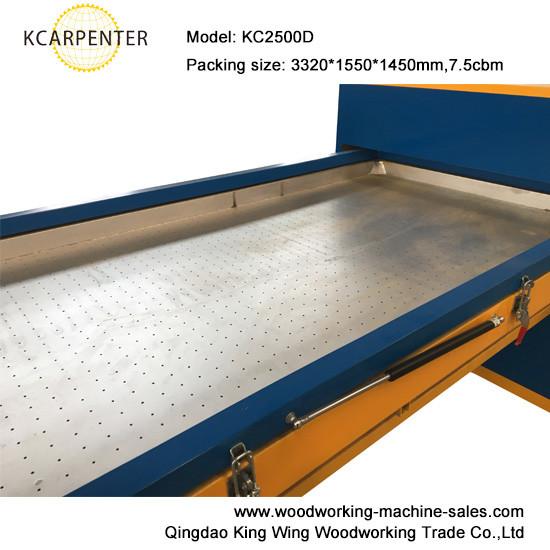 Woodworking Door Cabinet PVC film Vacuum Membrane Press Machine