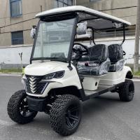 Off-road électrique 4 sièges chariot de golf Nouveau design de style avec un instrument professionnel