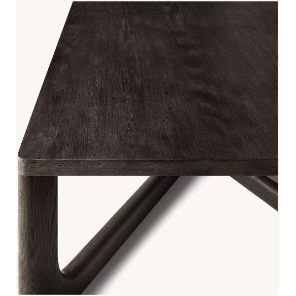 Living Room Modern Solid Wood Coffee Table Customized Lightweight 450mm