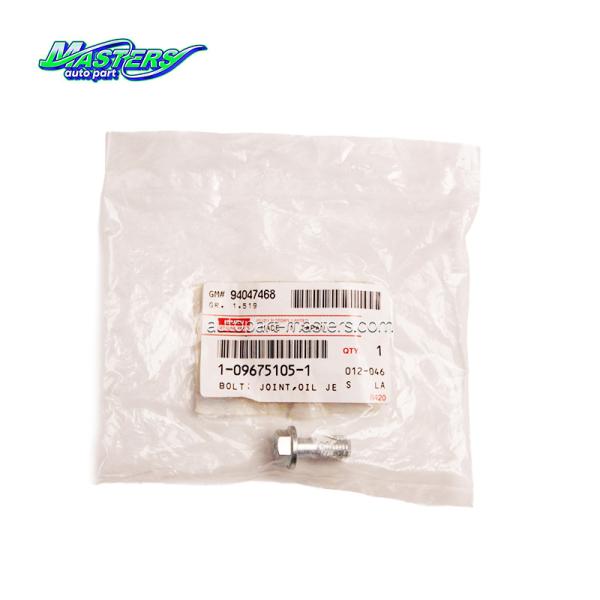 FVR Peças do motor Isuzu Motor de carro pistão de refrigeração de óleo de jato de junta parafusão 1096751051