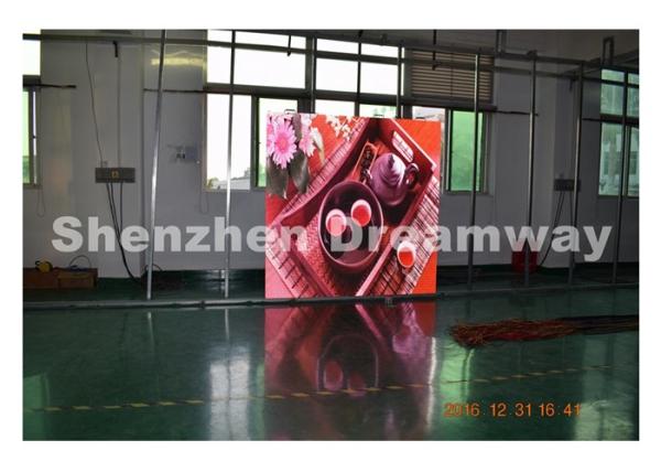 SMD2525 PH 4 mm Indoor LED Screen Rental 5500 nits MBI5124 IC Video Play