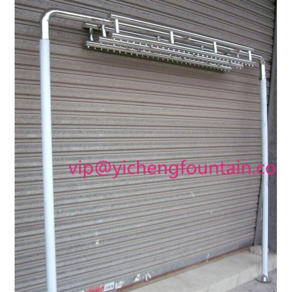 Fully SS Material Swimming Pool Accessories , Stainless Steel 304 Hydro Massage Vichy Shower 2 Types