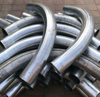 Sch 40 Butt Weld Bend , 45 90 180 Degree Pipe Bend Long Radius