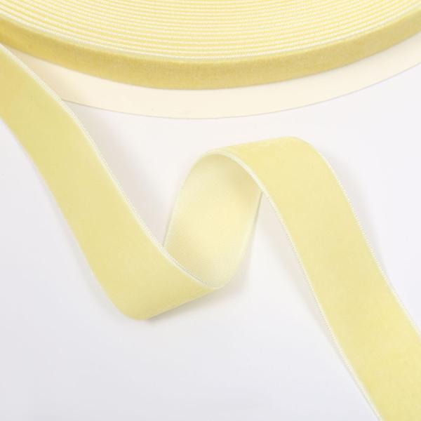 1 дюймовая красная бархатная лента проводная роскошная светло-синяя бархатная лента