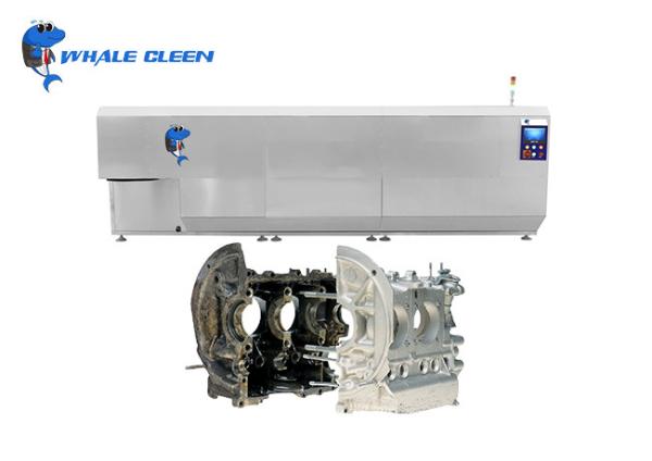 175L Through Type Industrial Ultrasonic Cleaning Machine With Metal Belt For Car Component
