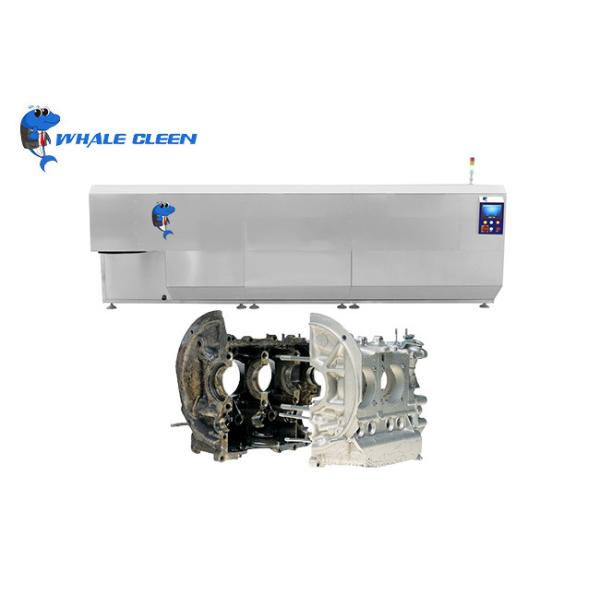 SUS304/SUS316 2400W Industrial Ultrasonic Cleaning Machine 175L Through Type with Metal Belt