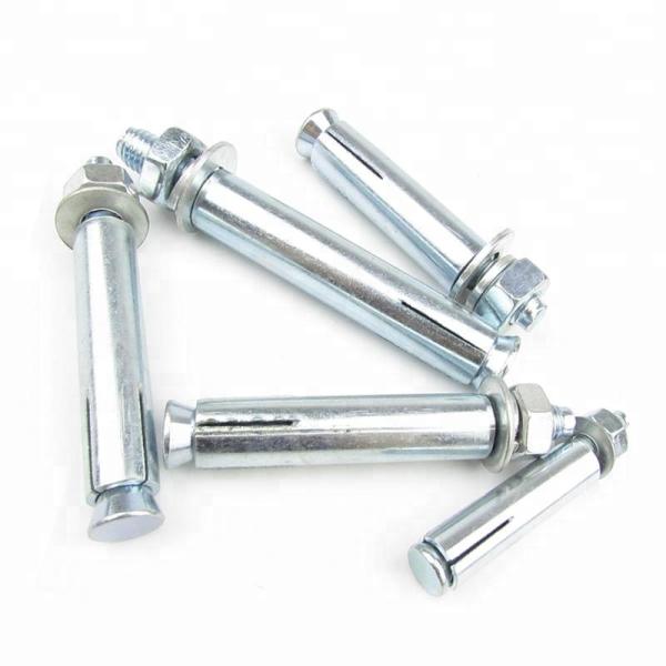 M12*80mm 45# Chemical Galvanized Steel Zinc Plated Expansion Anchor