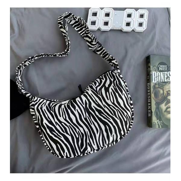 Емкость сумки дамы Одиночн дизайна зебры сумок холста Eco печати леопарда моды большая