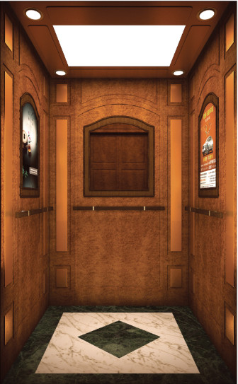 Office Buildings Automatic MRL Fuji Passenger Elevator VVVF AC Control