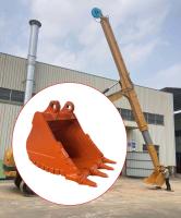 Resistente ao desgaste Q355B Excavator Rock Bucket para SNAY KOMATSU VOLVO para Telescopic Dipper