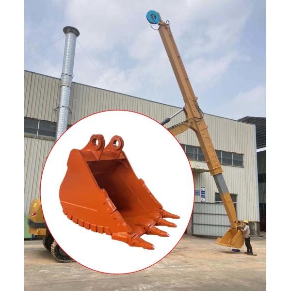 Q355B And Q420 Excavator Rock Bucket 30 - 45ton 1.4-2.5 Cbm