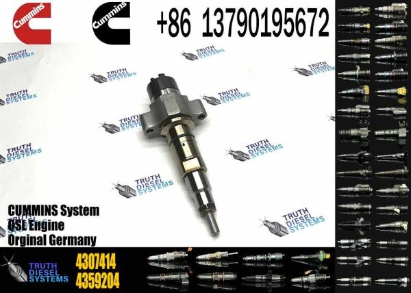 Inyector de combustible diesel de alta calidad de tren común 4359204 4307414 4954927 Nueva tecnología
