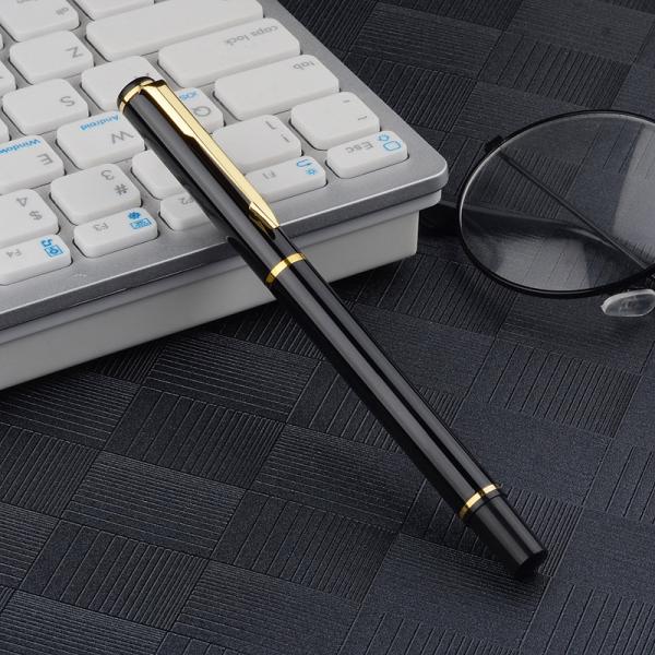 Customized Logo Luxury Metal Roller Fountain Pen for Men Heat Sensitive Erasable Ink