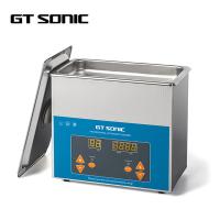 peças ultrassônicas do hardware das peças de metal do líquido de limpeza de 3L Digitas que limpam com o calefator do temporizador