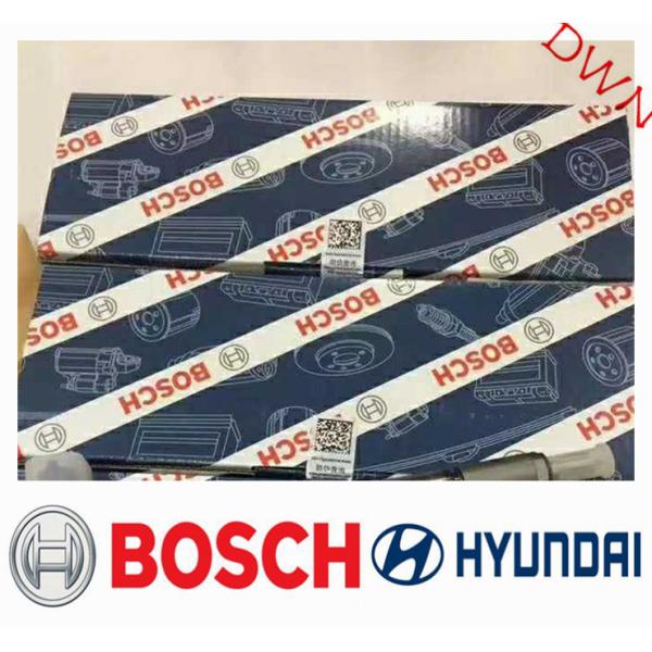 Inyector común 0445110064 del motor del combustible diesel del carril de BOSCH 0445110101 33800-27000/27010 para el motor de HYUNDAI Papá Noel Elantra