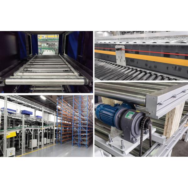 Carton Sorting Conveyor System Flexible Gravity Roller Conveyor System Logistics Sorting Warehouse Storage Rack