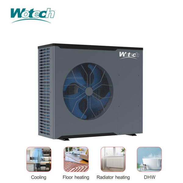 Pomba de calor de ar para água de aquecimento rápido R32 DC Inverter Monobloque