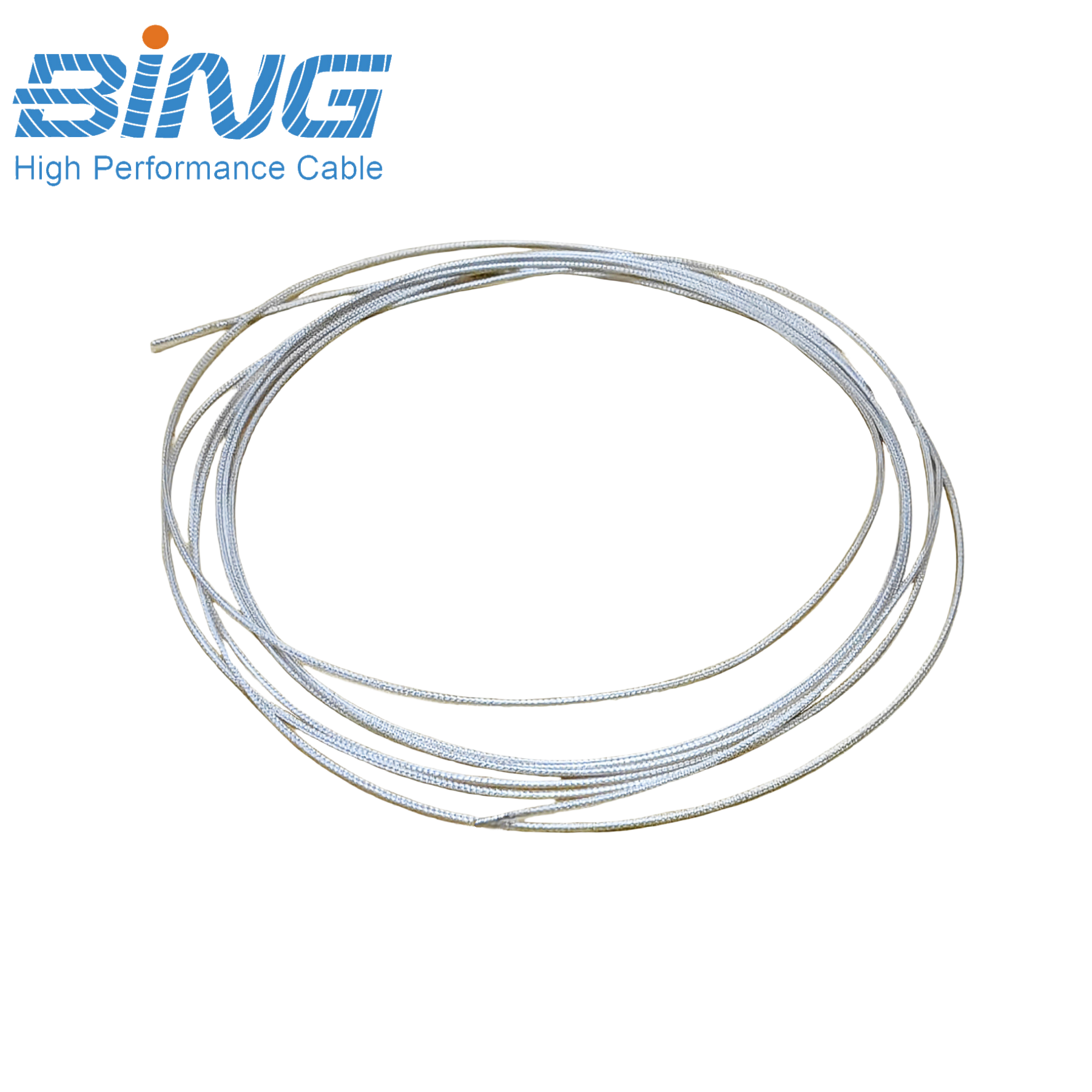 RF1.48 Miniature Coax Silver Plated Copper Conductor FEP Insulation for Low Loss Equipment