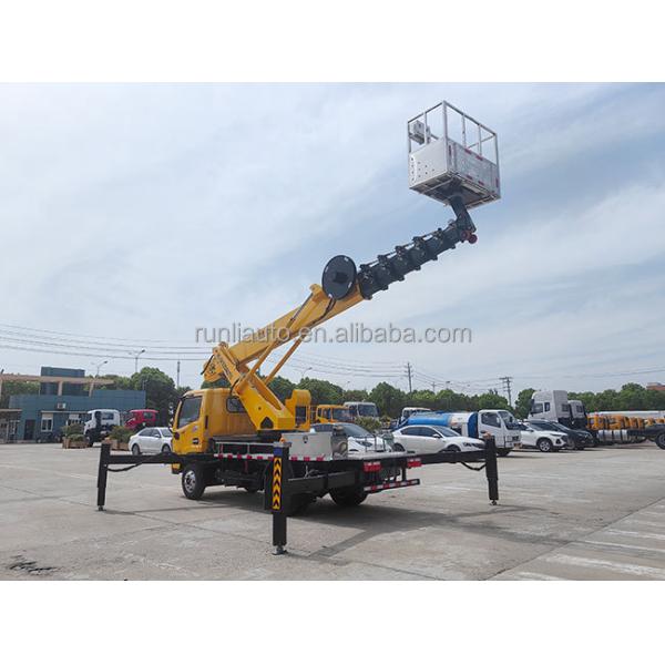 Dongfeng 18m 21m Boom Lift Articulated Truck Mounted Insulated Basket Trucks