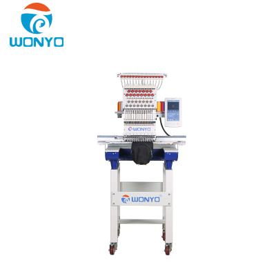 High-Speed 1200 RPM Single Head Embroidery Machine for Cap and T-Shirt Core Motor Assembly