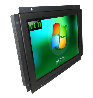 DVI 10in Open Frame LCD Monitor DC9-36V With Resistive PCAP Touch