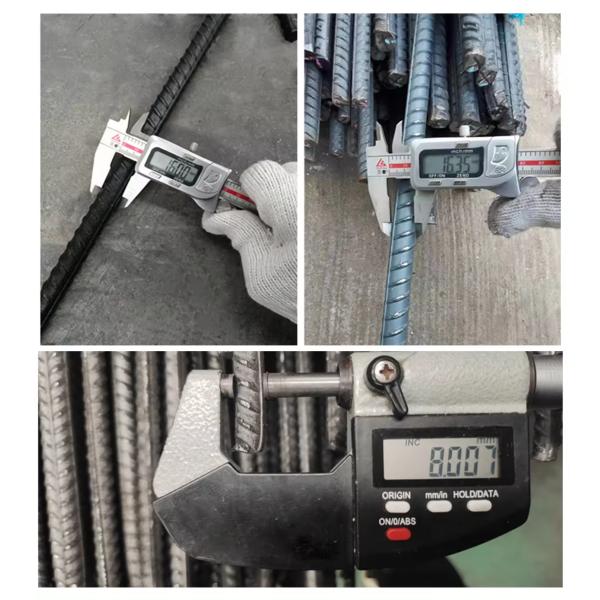 Non-Alloy HRB400 HRB400E HRB500 Round Carbon Steel Deformed Iron Rod Rebars for Building Construction 6mm 8mm 10mm 18mm