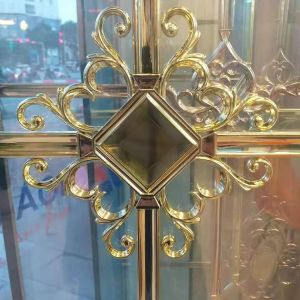 11x18mm Georgian Bar Flower UV Resistant Double Glazed Window Decorative Grille Custom Size