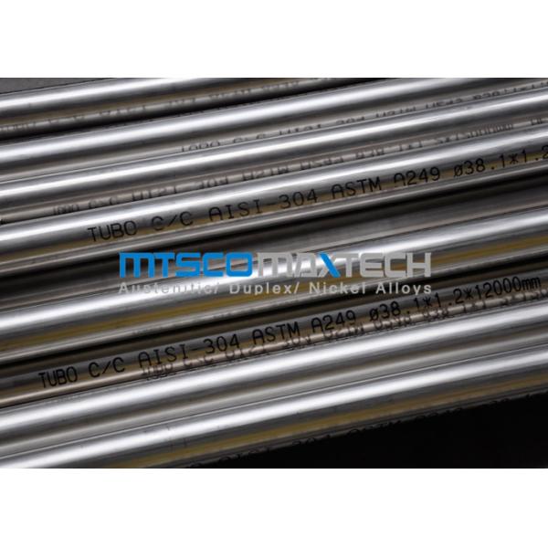 Пробка сваренная нержавеющей сталью Φ AISI 304 38,1 x 1,2 x 12000 mm