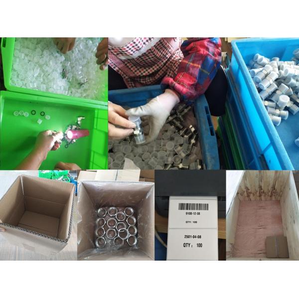 Peso galvanizado de los tubos de acero y de las colocaciones del adaptador de la rama de la unión del varón JIC de la camiseta de la manera de carbono 3