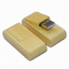 Memoria USB de madera AT-101N de los regalos