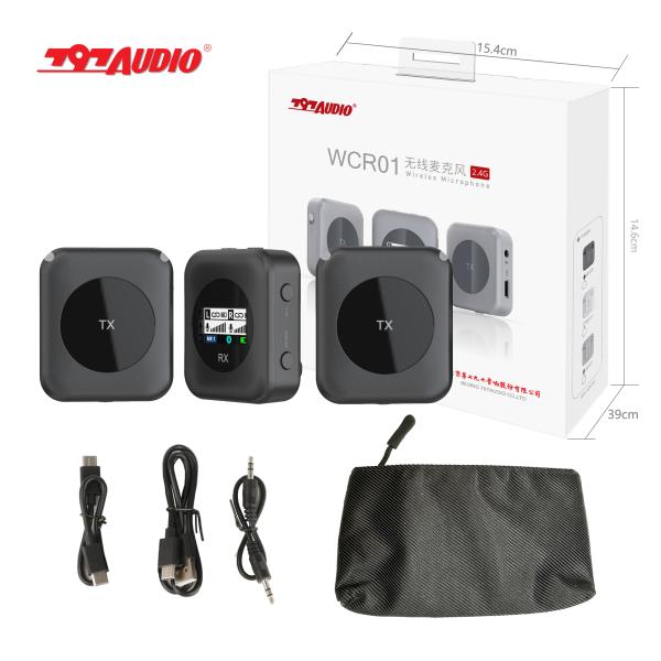 797Audio WCR01 Professional 2.4G Wireless Karaoke Microphone for Cellphone Camera Mobile Phone,Iphone 15, Iphone 15pro