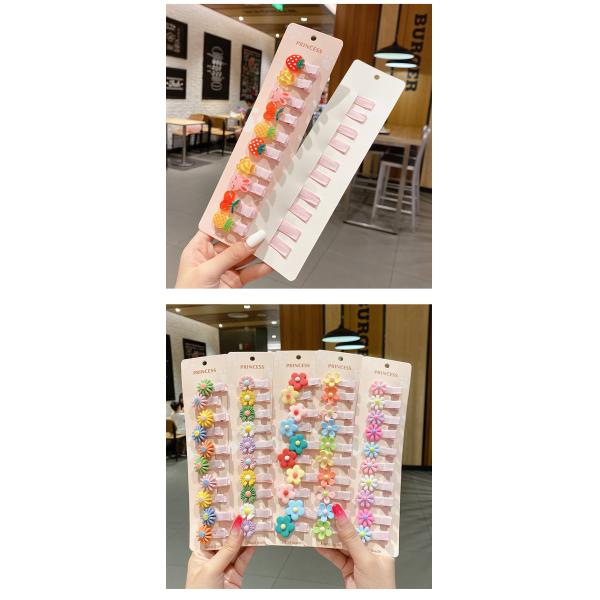 kids girls flower animal hairpin cute duck mouth clip hair baby clip bangs clip Yiwu accessories wholesale