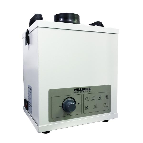 C40 Mini Portable UV Sterilization Beauty Salon Smoke Fume Extractor Soldering Welding Dust and Fume Collector