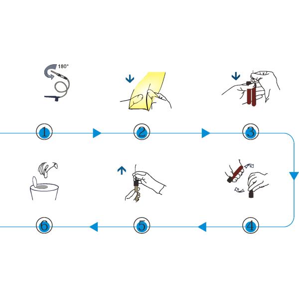 игла бабочки собрания крови черноты 22G с одним пакетом крыла индивидуальным